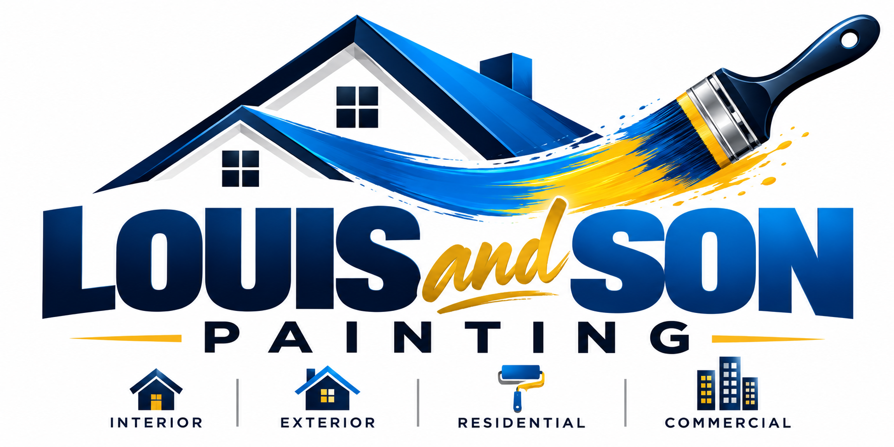 Louis and Son Painting